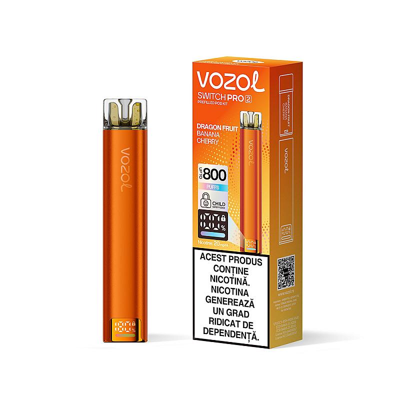 Kit Vozol Switch Pro 2 - Dragon Fruit Banana Cherry ✓ Voore.ro